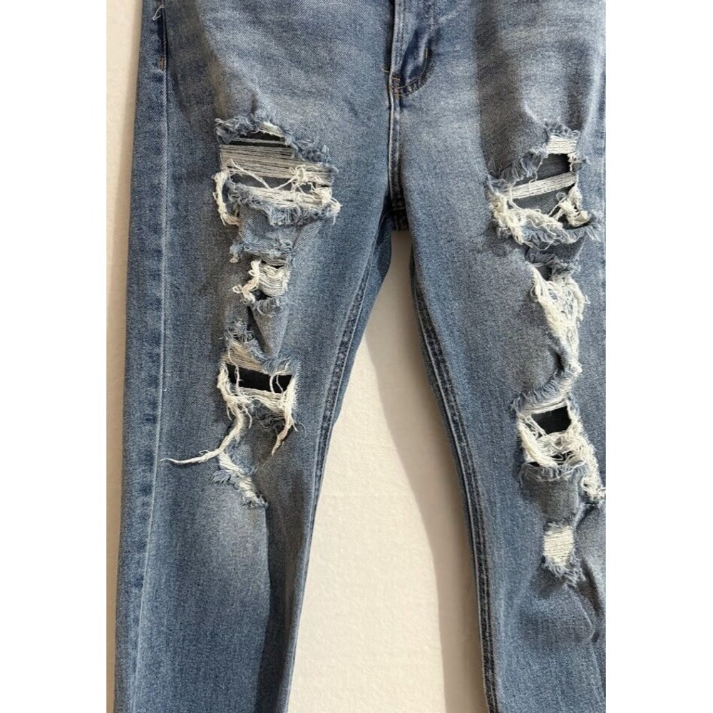 SONG Jeans Women size 7/28 Timeless Fit Demin Distressed High Rise‎ Casual - Picture 3 of 14